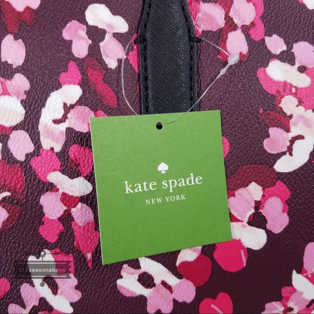 Kate spade young lane fabric nyssa cherry tote bag - Picture 6 of 8